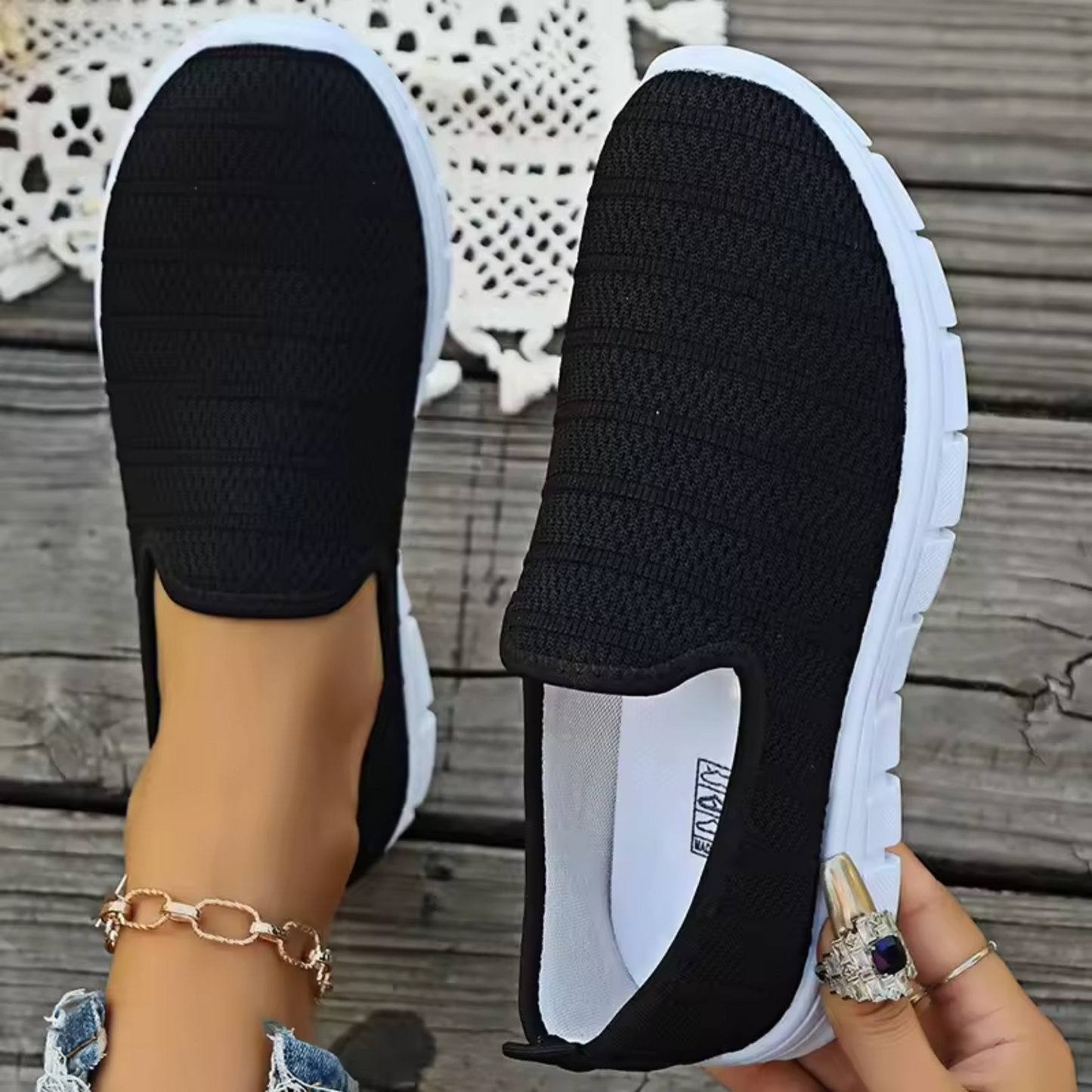 Ortopediske Slip-On Sko